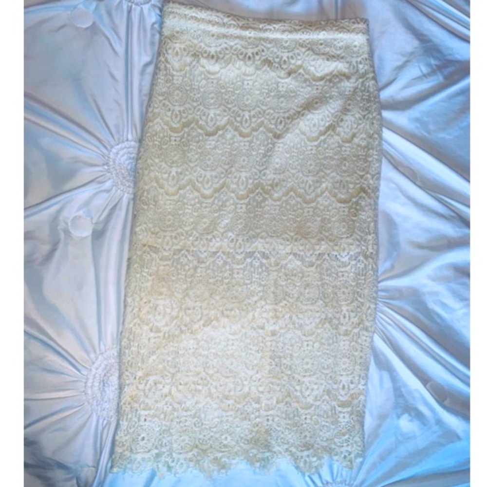 🔥4 for $30 Papaya Lace Pencil skirt